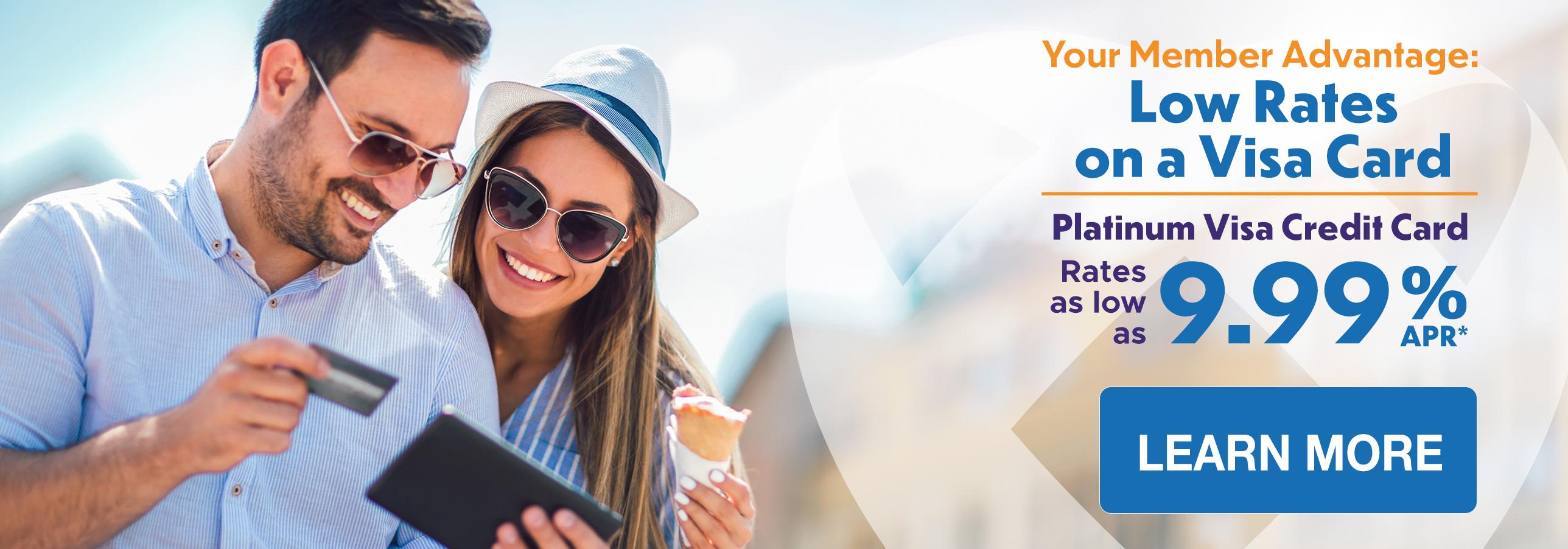 The Perfect Match for Your Wallet! Platinum Visa Credit Card 