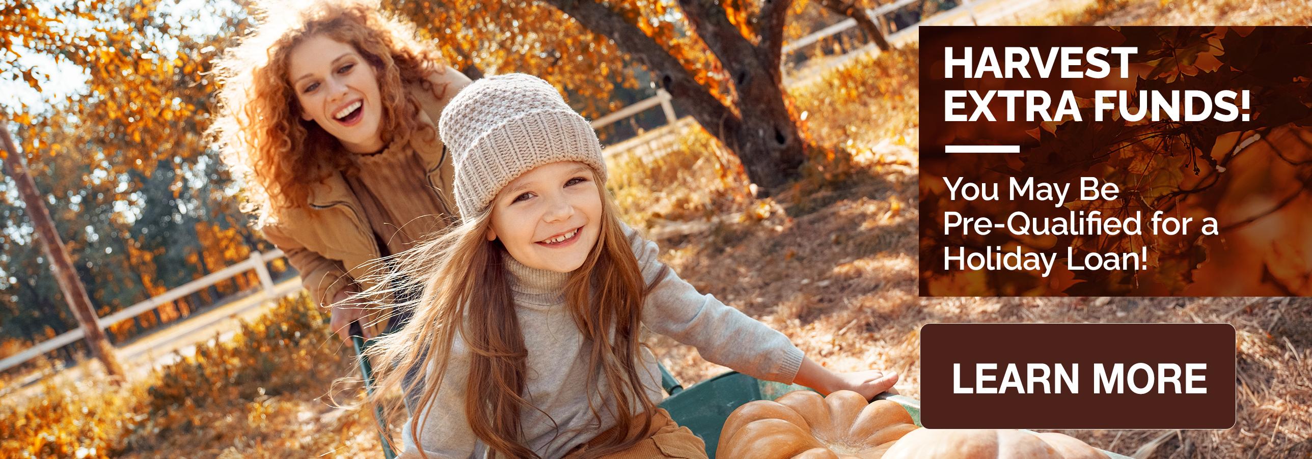 Get ahead of the holidays with festive financing! You May be Pre-Qualified for a Holiday Loan
